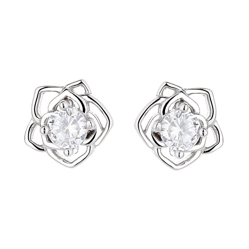 S999 Rose Earrings