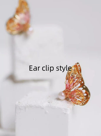 Butterfly Lady Stud Earrings