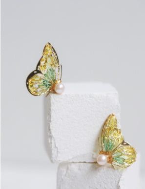 Butterfly Lady Stud Earrings