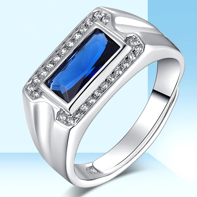 S925 Sterling Silver Jewellery Kyanite Ring