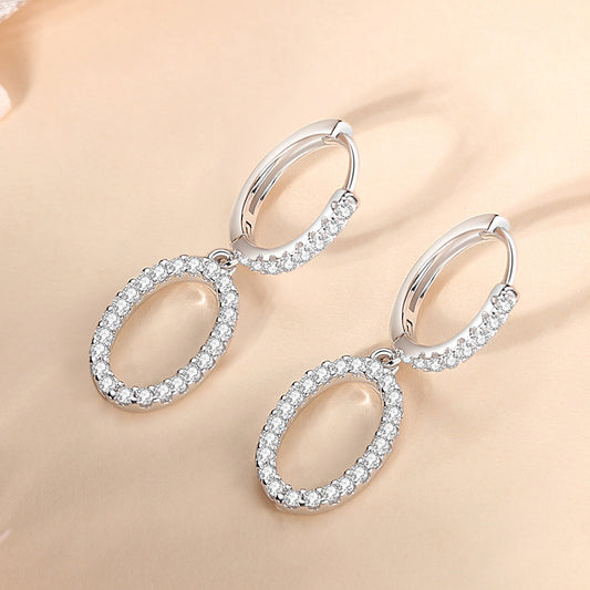 Sterling Silver 925 Elegant Earrings