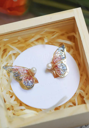 Butterfly Lady Stud Earrings