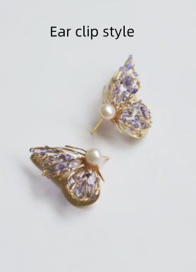 Butterfly Lady Stud Earrings