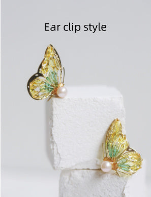 Butterfly Lady Stud Earrings