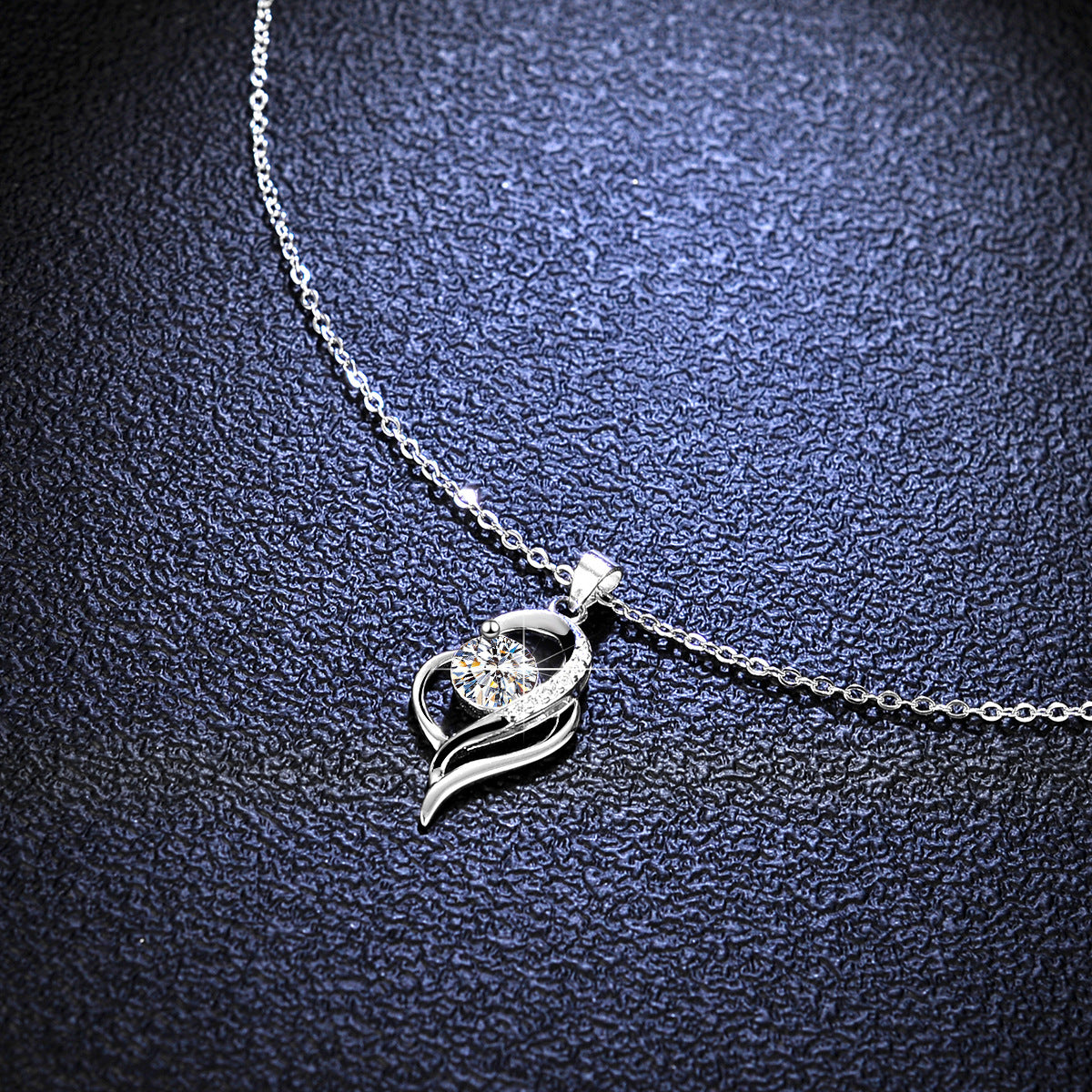 S925 silver with D-color Diamond Necklace