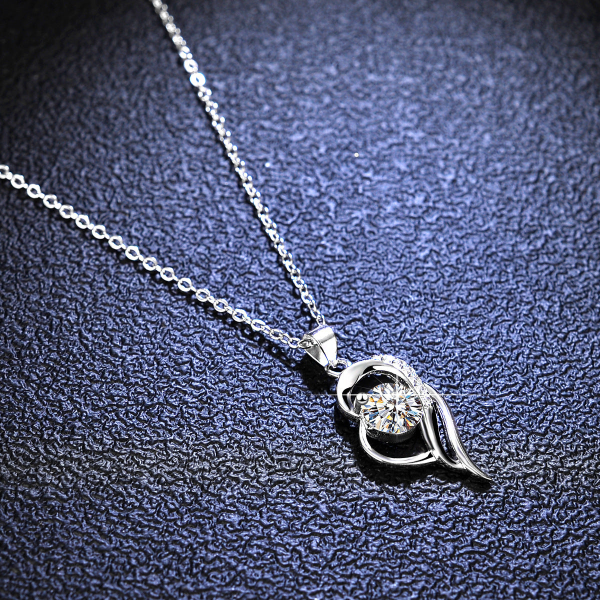 S925 silver with D-color Diamond Necklace