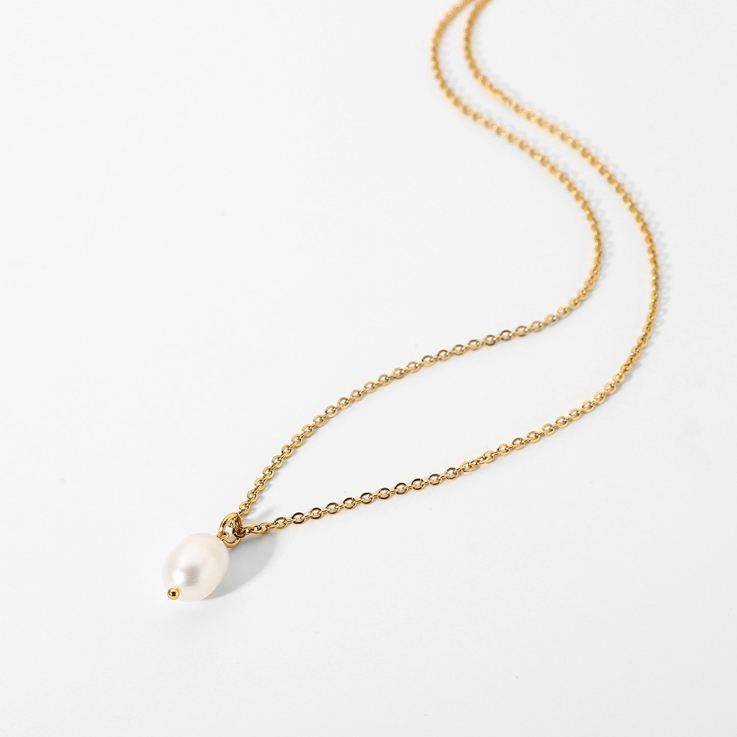 French Retro Natural Freshwater Pearl Necklace