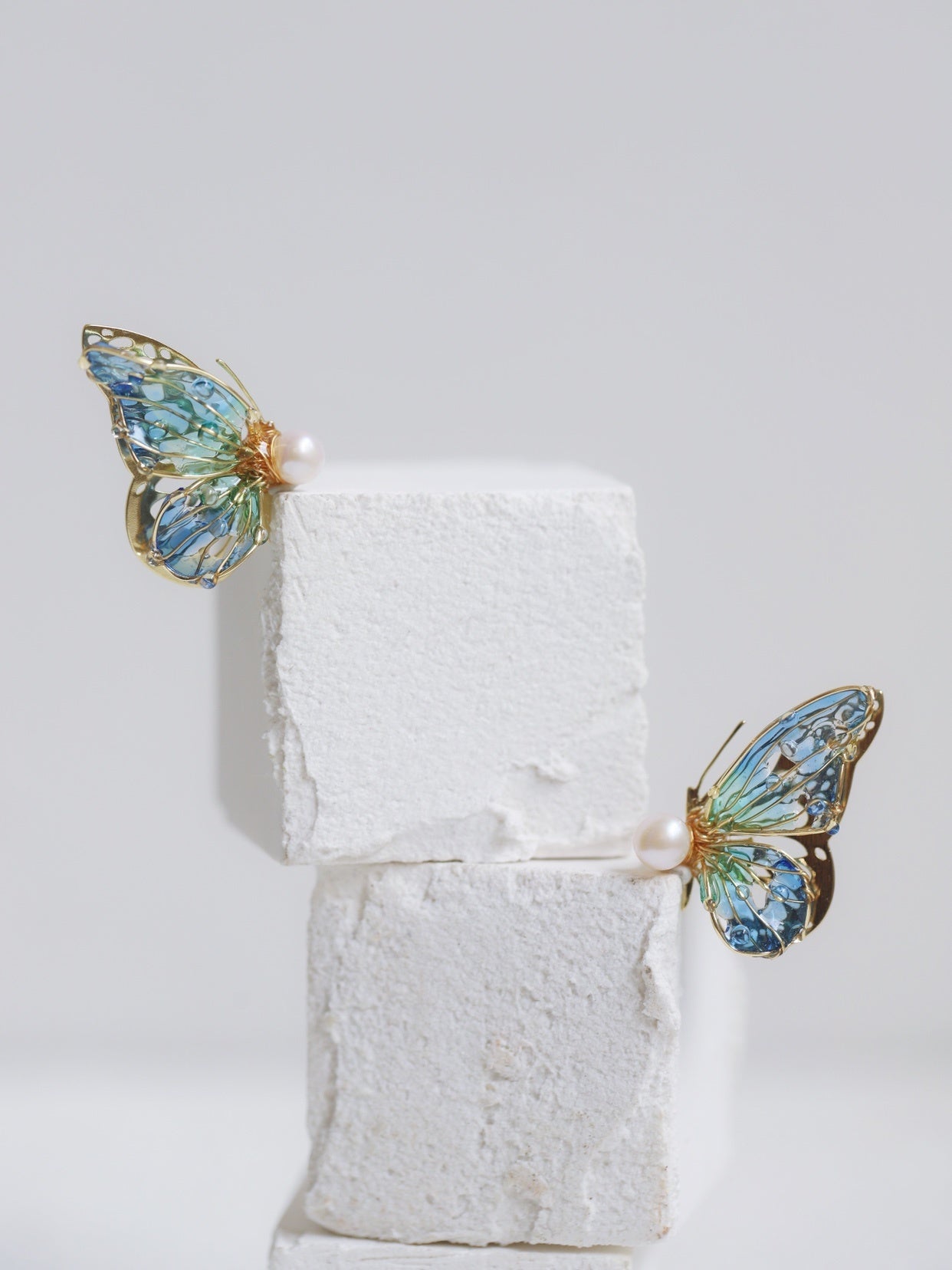 Butterfly Lady Stud Earrings