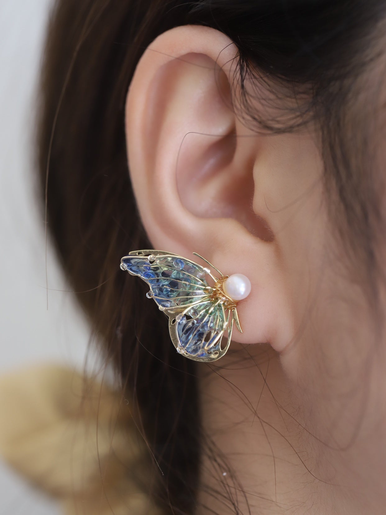 Butterfly Lady Stud Earrings