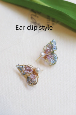 Butterfly Lady Stud Earrings