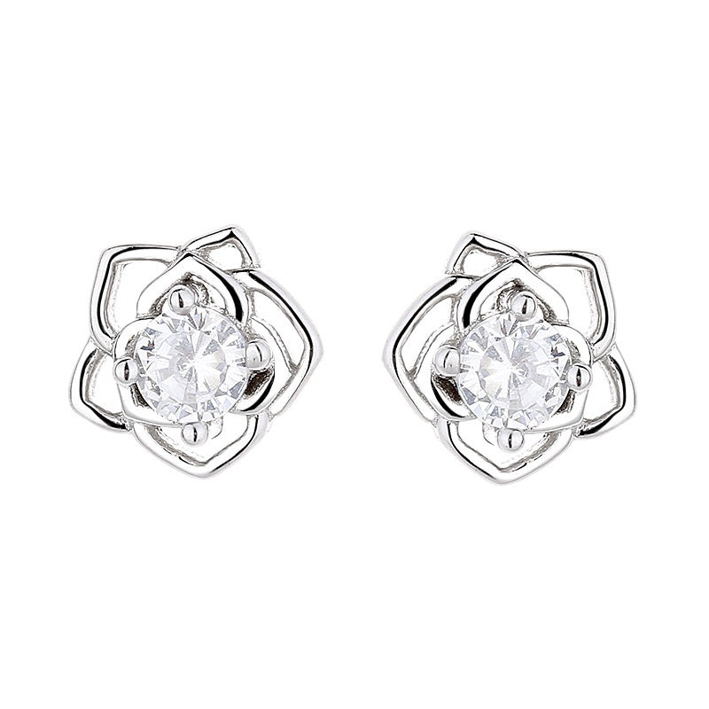 S999 Rose Earrings