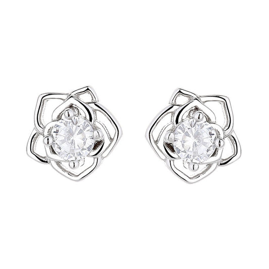 S999 Rose Earrings