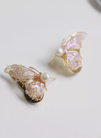 Butterfly Lady Stud Earrings