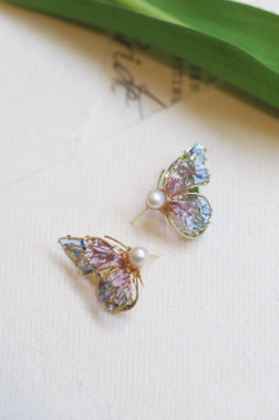 Butterfly Lady Stud Earrings